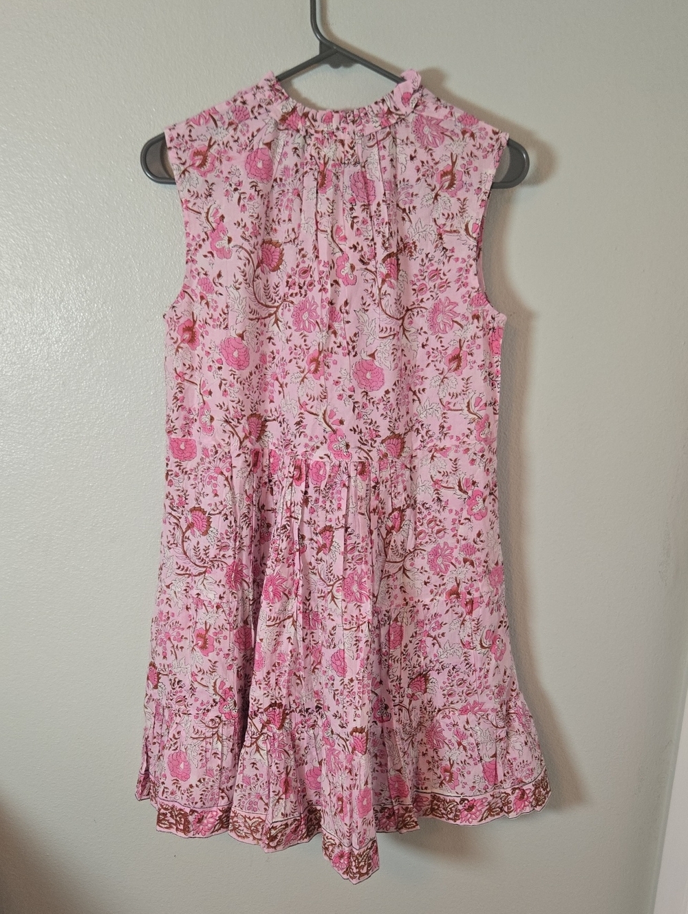 SLV Sur La Vague | NWT Pink Primrose Cap Sleeve Mini Dress One Size - Picture 4 of 12